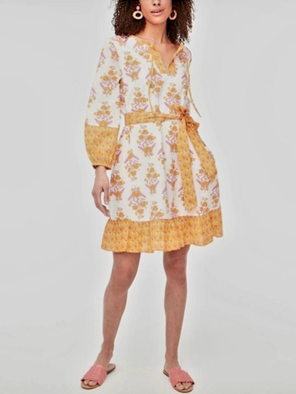 J. Crew Colorful Boho Dress